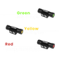 Three flashlights with green, yellow, and red lights for Manual Cot Lighting System