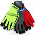 Three pairs of Touchscreen Safety Work Gloves in a Pack of 3 for versatile protection