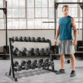 SFE 48’’ 3 Tier Dumbbell Rack for organized dumbbell storage and efficient fitness space