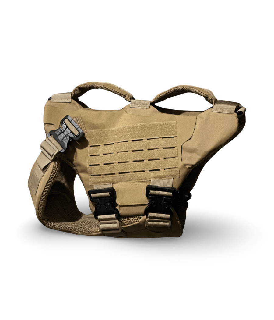 Chief Miller K-9 Titan K-9 Ballistic Body Armor Vest 3.0 - Optional Level IIIA Dual Threat Apparel