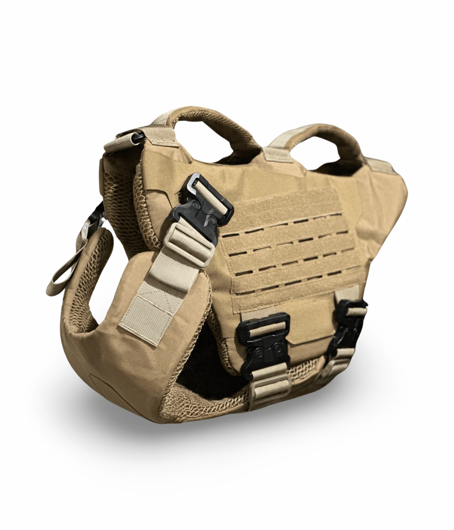 Chief Miller K-9 Titan K-9 Ballistic Body Armor Vest 3.0 - Optional Level IIIA Dual Threat Apparel