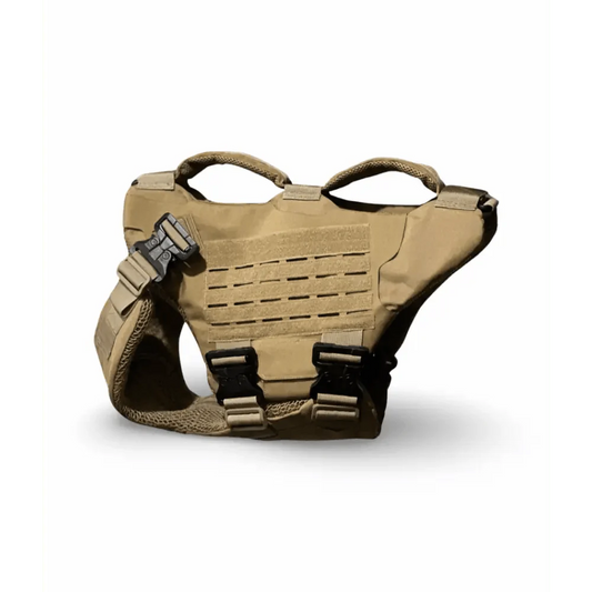 Chief Miller K-9 Titan K-9 Ballistic Body Armor Vest 3.0 - Optional Level IIIA Dual Threat Apparel