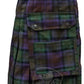 Traditional Black Watch plaid Tartan Utility Kilt with cargo pockets, Isle of Skye style