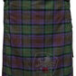 Traditional Scottish tartan utility kilt featuring Isle of Skye embroidered emblem