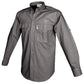 Trail Shirt for Men with Embroidered Buffalo Logo - L/Sleeve - Chief Miller Apparel