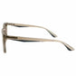 Translucent beige eyeglass frames side view of Solect Navigator Polarized Sunglasses