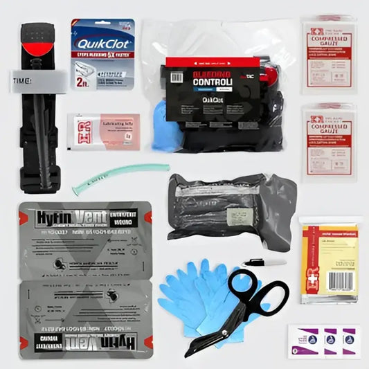 Intermediate Premium Trauma Response kit for first responders, firefighters, and police