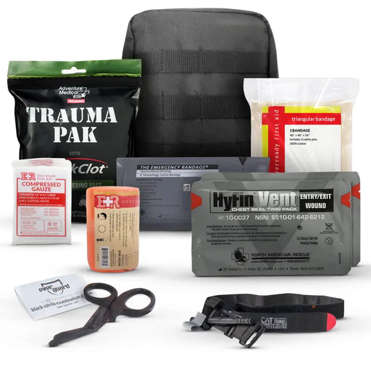 Trauma Premium IFAK Kit for First Responders Firefighter Police Emergency Medical