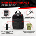 Trauma IFAK Kit with medical supplies for first responders, firefighters, and police
