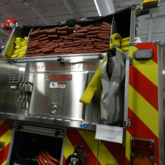 ElkHart Brass Weather Nozzle Cover for Fire Truck Rear Compartment protection