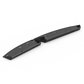 Black curved metal brackets for Feniex Quantum 2.0 light bar used by first responders