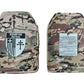Camouflage ballistic plates for body armor in large size from Redemption Tactical