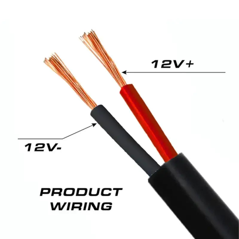 Two-conductor electrical wire for Feniex Torch Pole Light on Feniex Torch and torch pole
