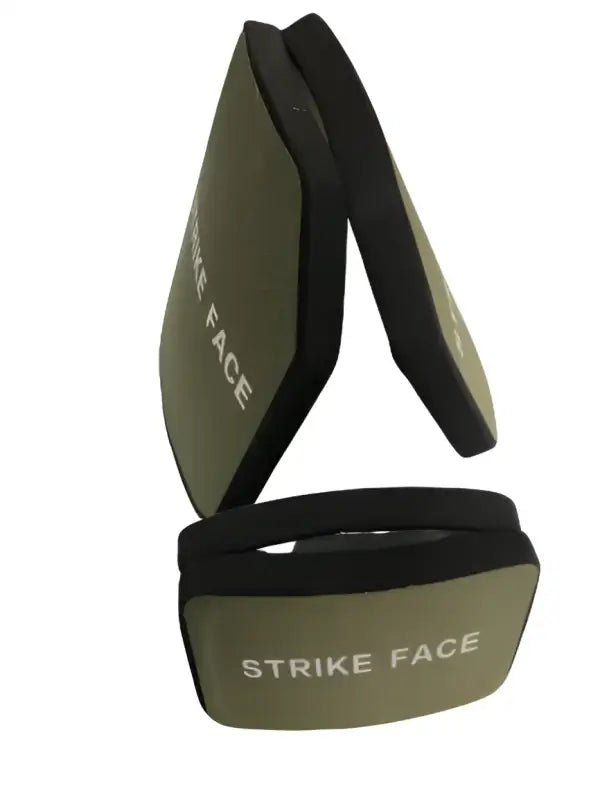 Olive green and black ballistic plates with medical kit in Crusader 2.0 body armor by Redemption Tactical