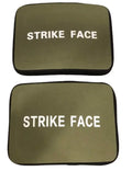 Olive green Level III ballistic plates for body armor by Redemption Tactical