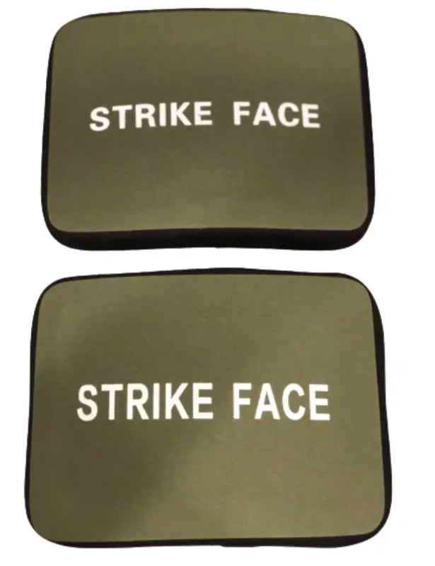 Olive green Level III ballistic plates for body armor by Redemption Tactical