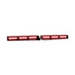 Two red LED light bars on UBL U-Lite Visor Bar Mini for enhanced visibility