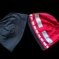 Reversible Beanie with reflective material perfect for First Responders and swimmers