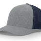 Two-tone baseball cap with leather patch for first responders firefighter Dumpster Fire collection