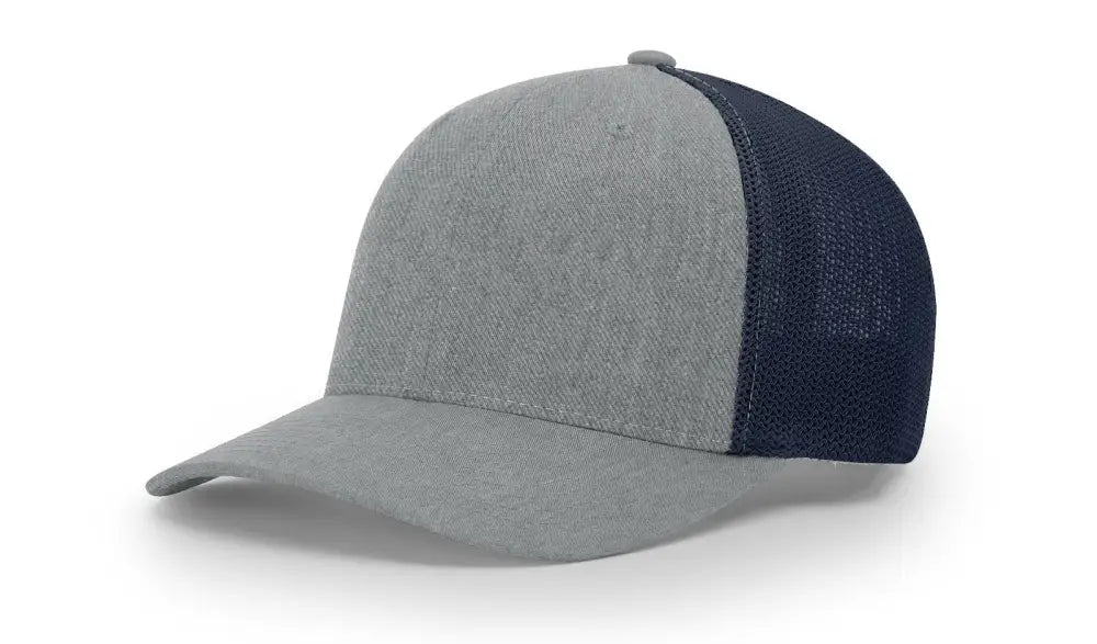 Two-tone baseball cap with leather patch for first responders firefighter Dumpster Fire collection