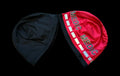 Reversible Beanie for First Responders Featuring Two-toned Medic Cap with Reflective Material