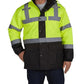 High-visibility UHV1004 HiVis Contractor Jacket with Teflon Fabric Protector and reflective stripes