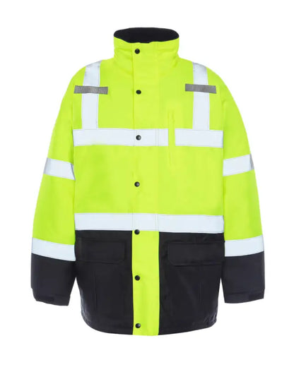 UHV1004 HiVis Contractor Jacket - Yellow - Yellow / S - Men’s Outerwear