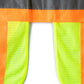 High-visibility safety vest featuring neon yellow mesh panels and orange fabric UHV312 HiVis Expandable