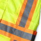 UHV312 HiVis Expandable Mesh Vest with reflective orange and gray stripes for safety