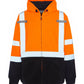 UHV425 HiVis Soft Shell Full Zip Hoodie - Orange / M - Men’s Sweatshirt