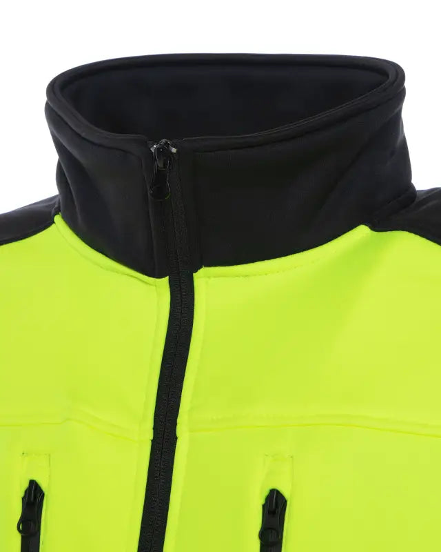 UHV427 HiVis Full Zip Soft Shell Jacket - Men’s Sweatshirt