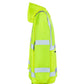 High-visibility neon yellow UHV658 HiVis Pack Anorak with reflective stripes