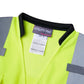 High-visibility yellow UHV661 HiVis Women’s Contractor Vest with reflective stripes