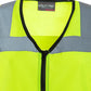 High-visibility UHV662 HiVis Women’s Nylon Vest with pockets and reflective stripes