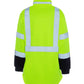 High-visibility jacket UHV667 HiVis Women’s 1/4 Zip Soft Shell for job site warmth