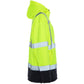 High-visibility UHV773 HiVis Microfleece Soft Shell Jacket with reflective stripes