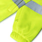 Neon yellow UHV821 HiVis Arctic 3-in-1 Jacket with reflective stripes and elastic cuff