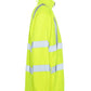 High-visibility yellow UHV821 HiVis Arctic 3-in-1 Jacket with reflective stripes