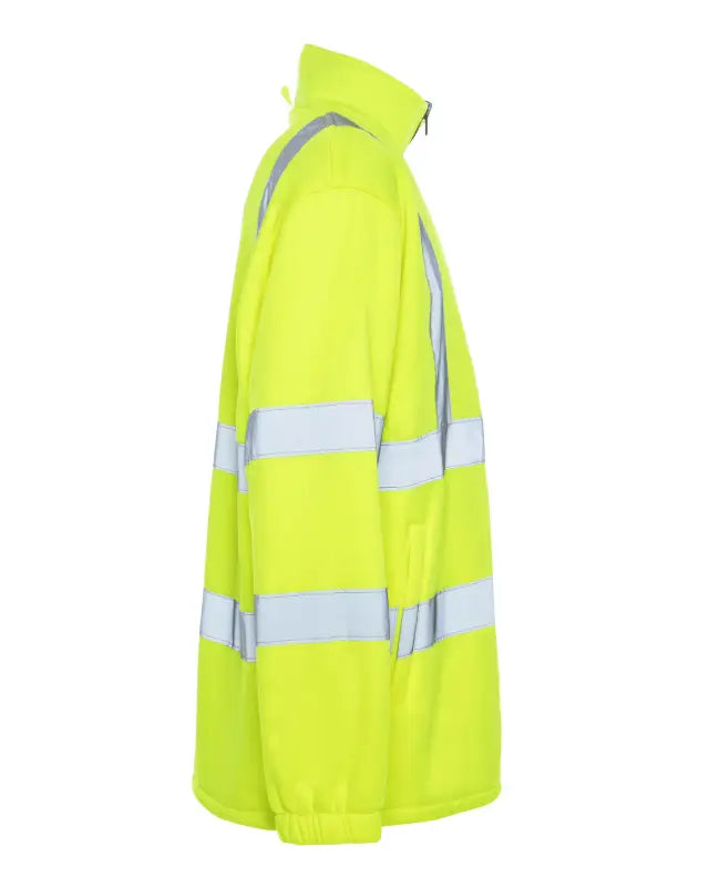 High-visibility yellow UHV821 HiVis Arctic 3-in-1 Jacket with reflective stripes