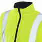 High-visibility yellow safety vest with reflective stripes for UHV821 HiVis Arctic 3-in-1 Jacket