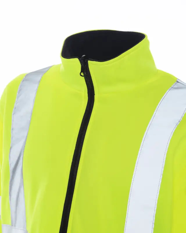 High-visibility yellow safety vest with reflective stripes for UHV821 HiVis Arctic 3-in-1 Jacket