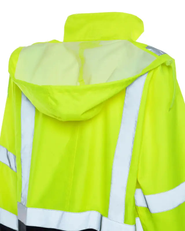 UHV822 HiVis Waterproof Rain Jacket with Teflon™ Fabric Protector - Men’s Rainwear