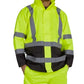 UHV822 HiVis Waterproof Rain Jacket with Teflon™ Fabric Protector - Men’s Rainwear