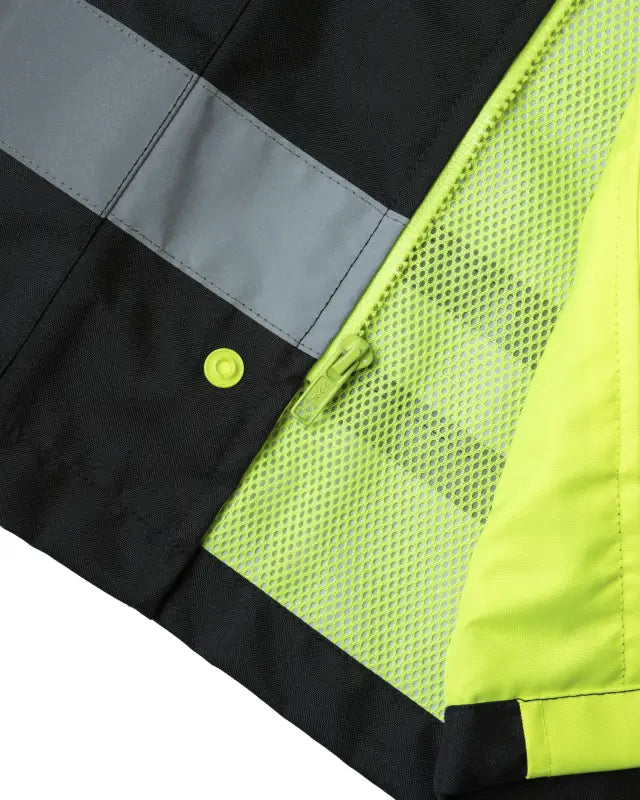 UHV822 HiVis Waterproof Rain Jacket with Teflon™ Fabric Protector - Men’s Rainwear