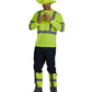 Construction worker in UHV867 HiVis Long Sleeve Tee with PERIMETER™ Insect Guard