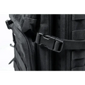 Black tactical backpack strap with buckle and zipper for Ultimate Assault Backpack