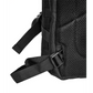 Black mesh backpack strap with adjustable buckle on Ultimate Assault Backpack