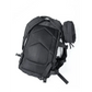 Black tactical backpack with multiple compartments in the Ultimate Assault Backpack