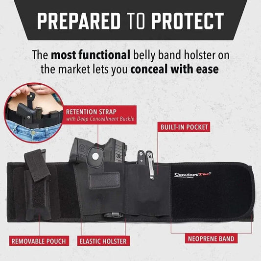 Chief Miller Belly Band Holster Ultimate Belly Band Holster - Deep Concealment Edition Apparel