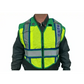 Chief Miller Work Safety Protective Gear ULTRABRIGHT GREEN / BLUE - EMS PUBLIC SAFETY VEST Apparel